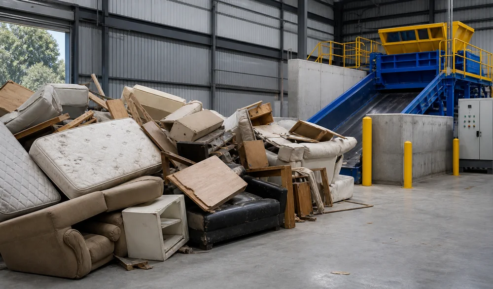 Bulky Waste shredding application